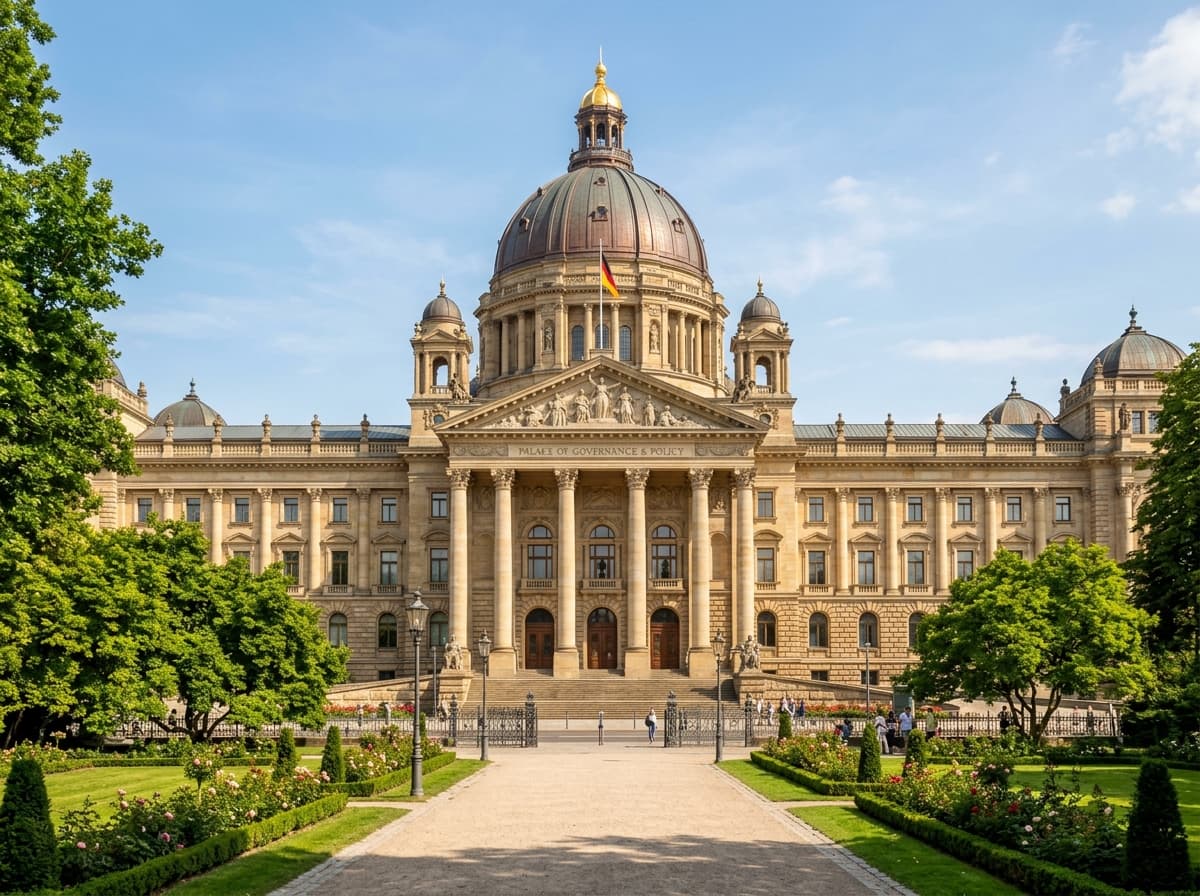 Classical architectural dome representing policy architecture and governance